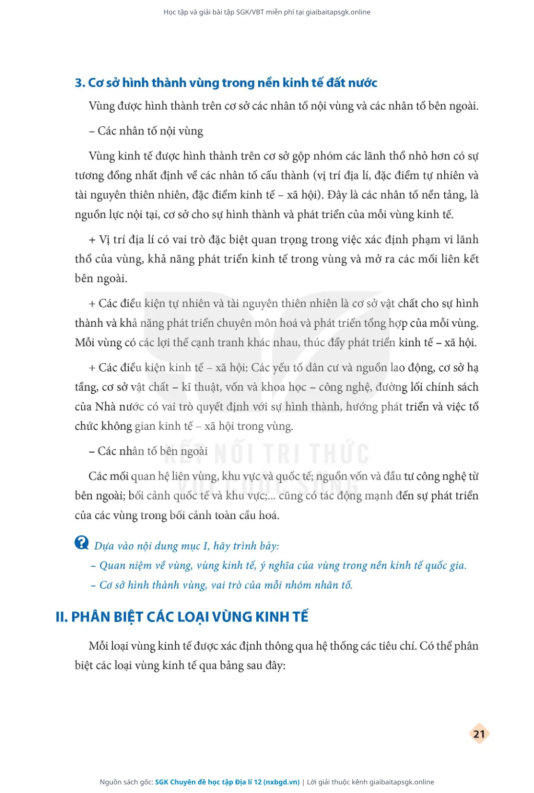 Trang 23 sách giáo khoa SGK Chuyên đề học tập Địa lí 12 thu nhỏ