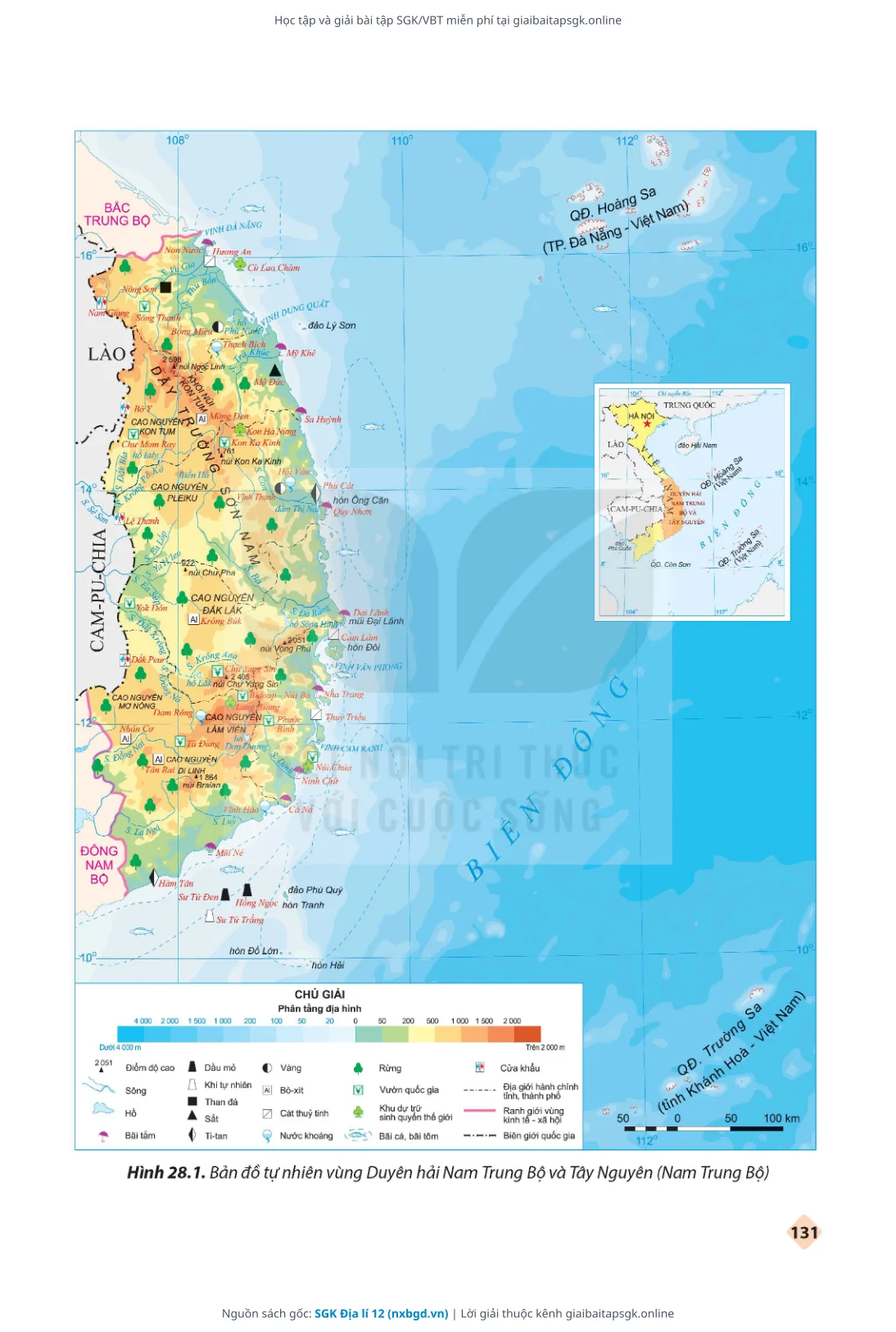 Trang 133 sách giáo khoa SGK Địa lí 12 thu nhỏ