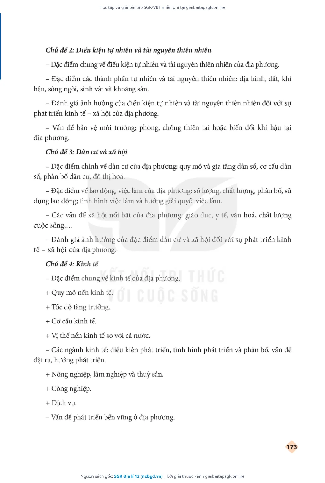 Trang 175 sách giáo khoa SGK Địa lí 12 thu nhỏ