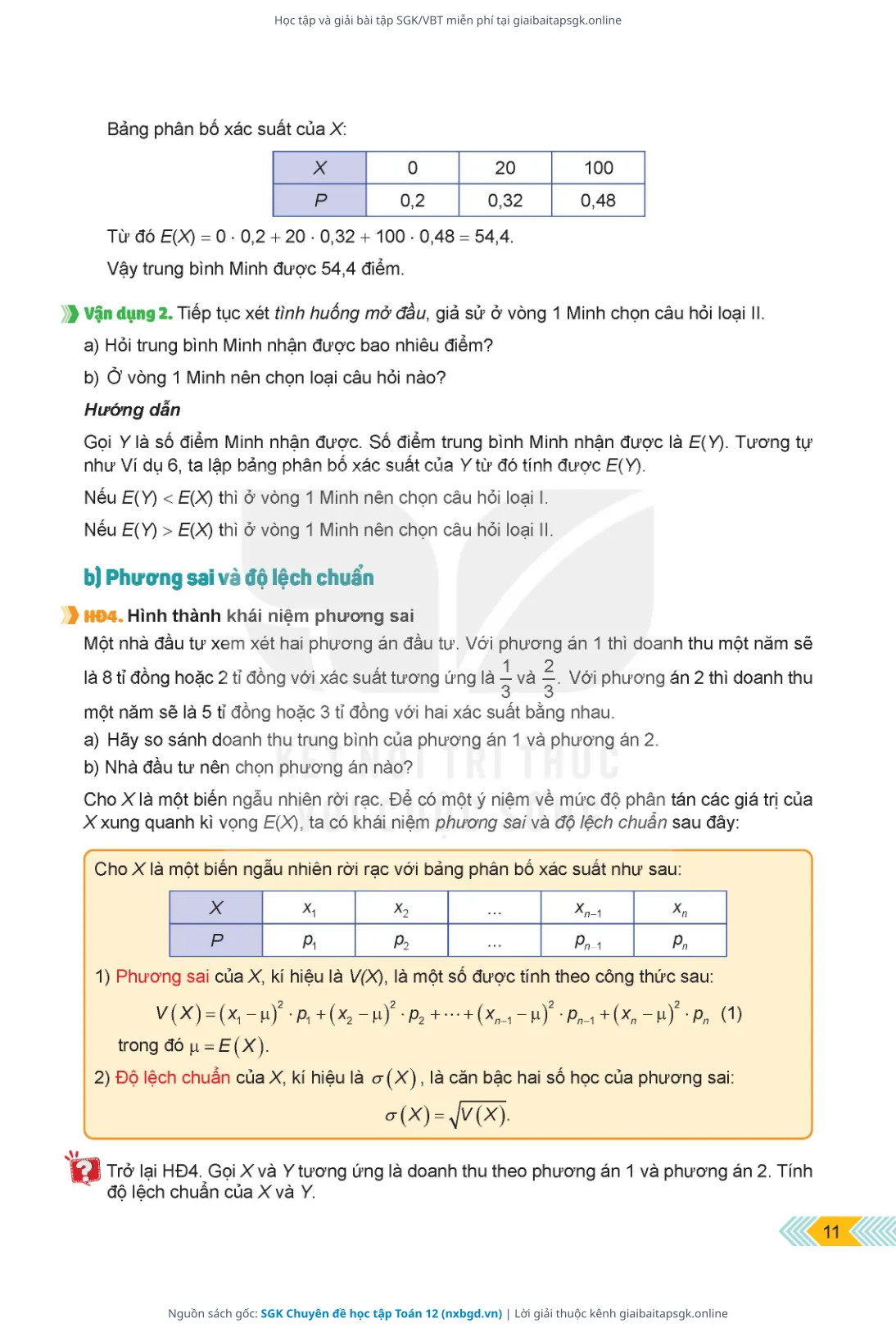 Trang 12 sách giáo khoa SGK Chuyên đề học tập Toán 12 thu nhỏ