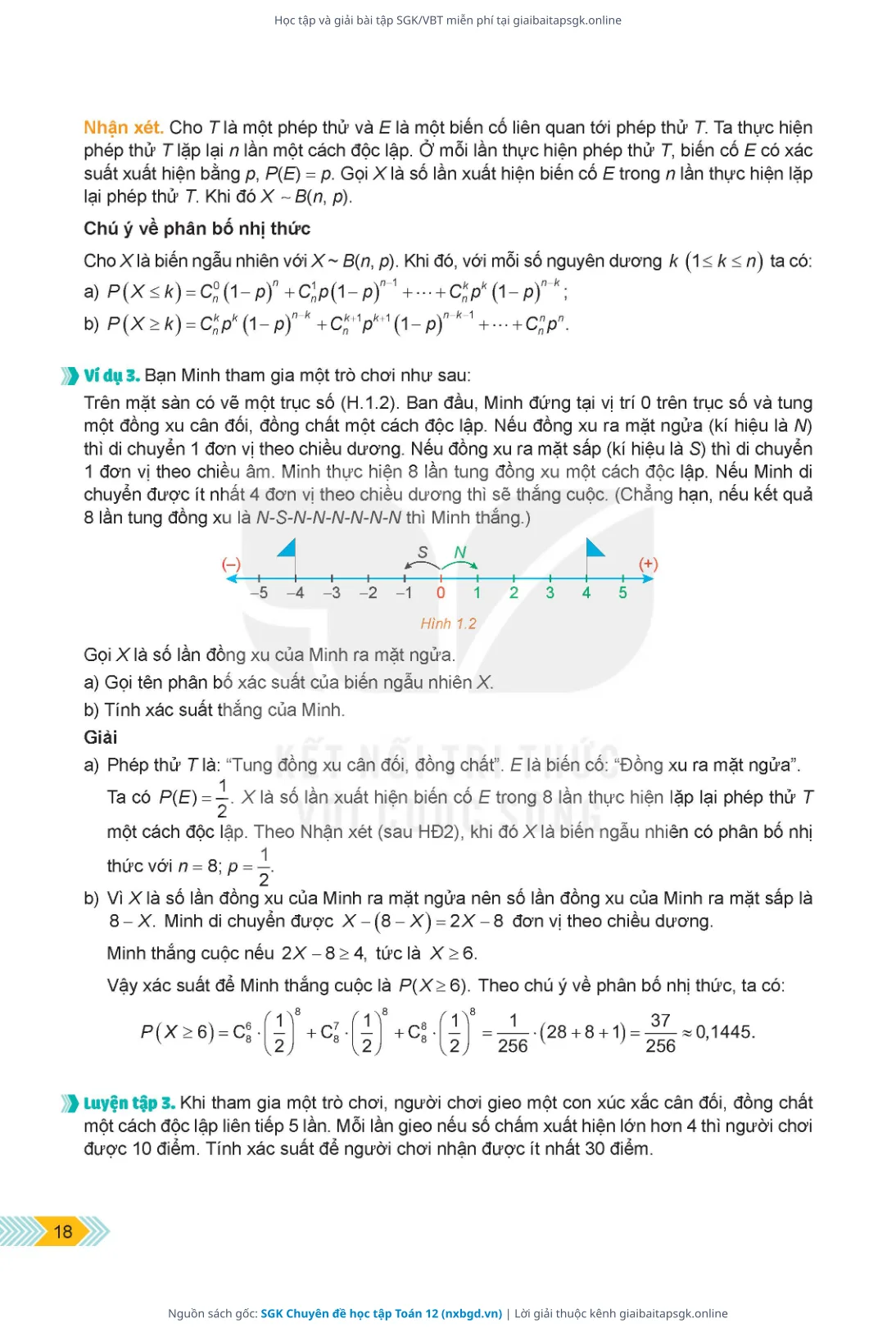 Trang 19 sách giáo khoa SGK Chuyên đề học tập Toán 12 thu nhỏ