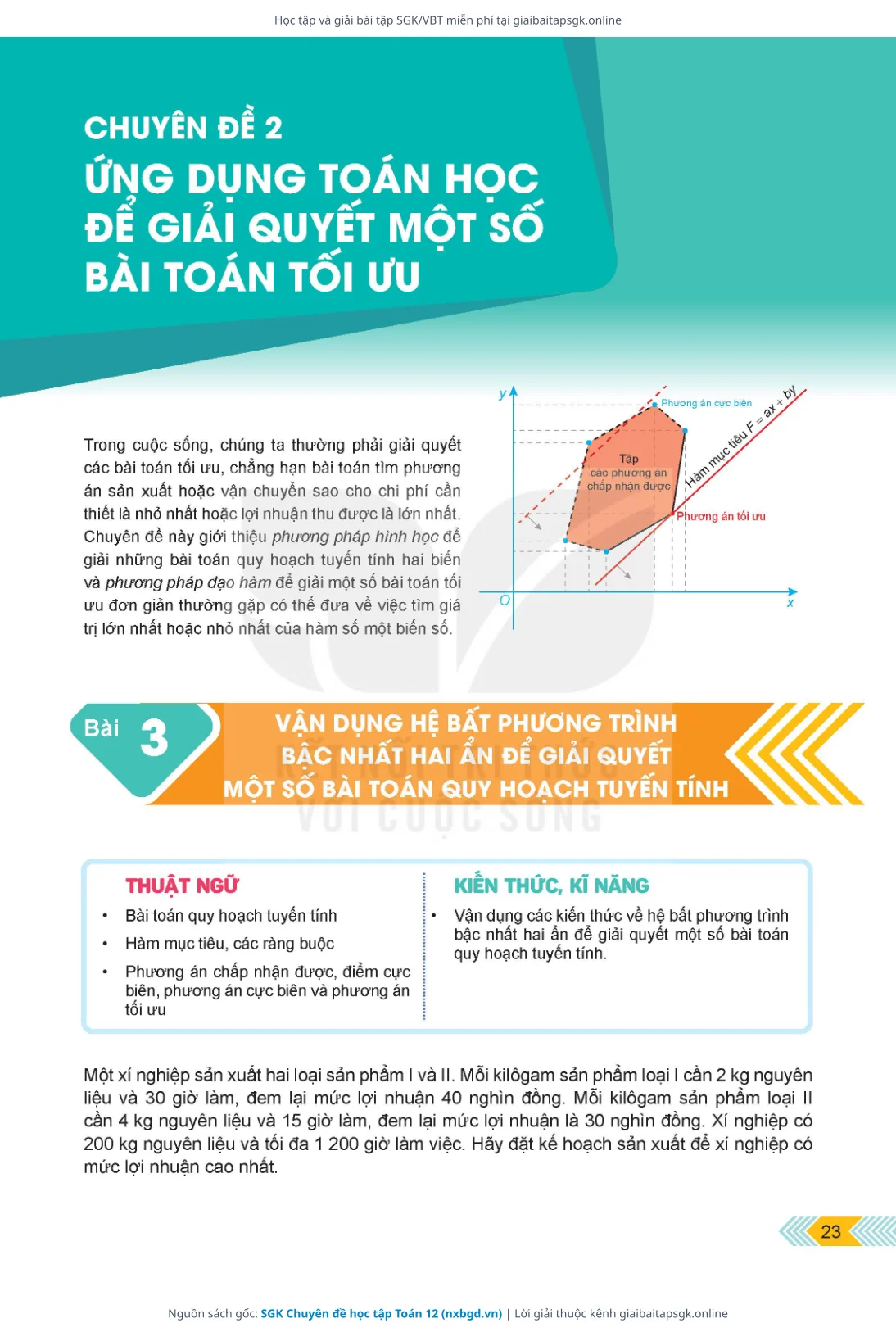 Trang 24 sách giáo khoa SGK Chuyên đề học tập Toán 12 thu nhỏ