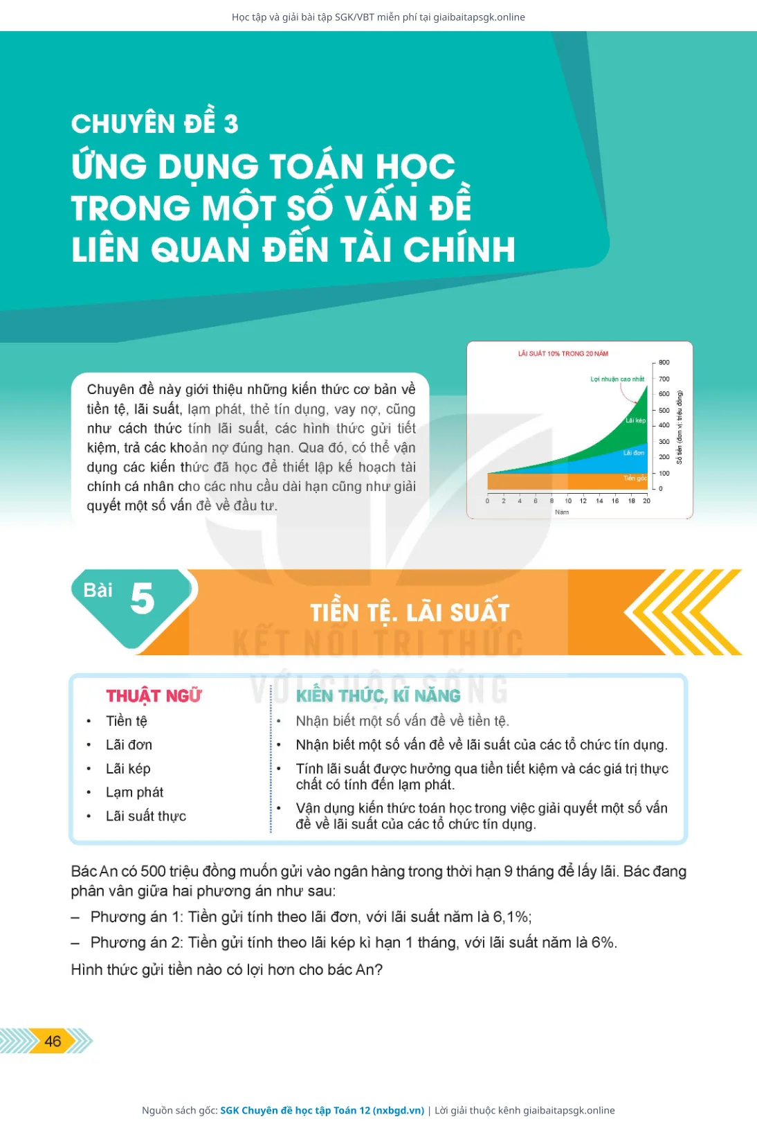 Trang 47 sách giáo khoa SGK Chuyên đề học tập Toán 12 thu nhỏ