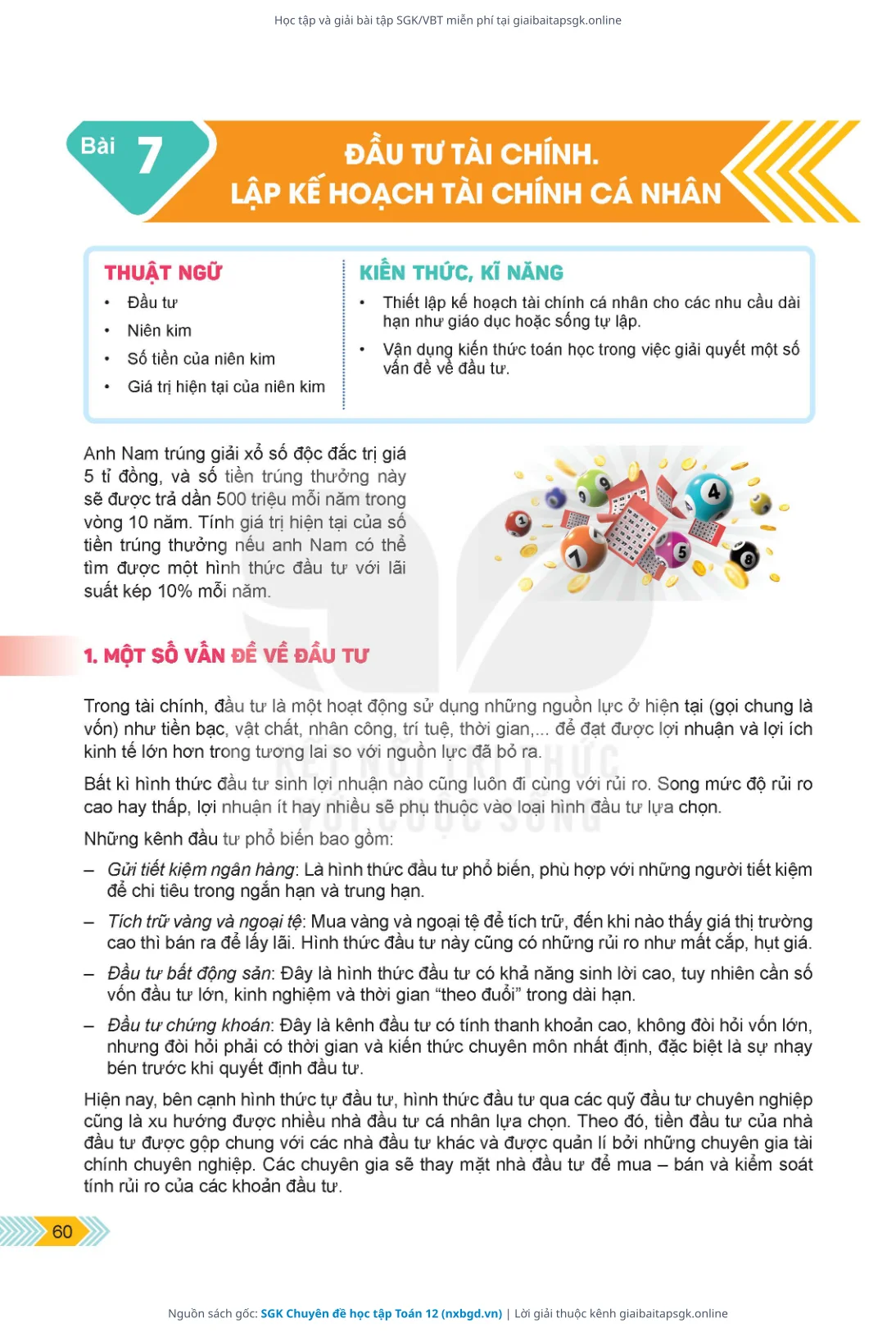 Trang 61 sách giáo khoa SGK Chuyên đề học tập Toán 12 thu nhỏ