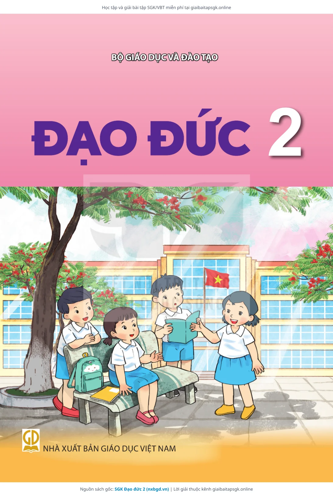 Trang 1 sách giáo khoa SGK Đạo đức 2 bản chuẩn