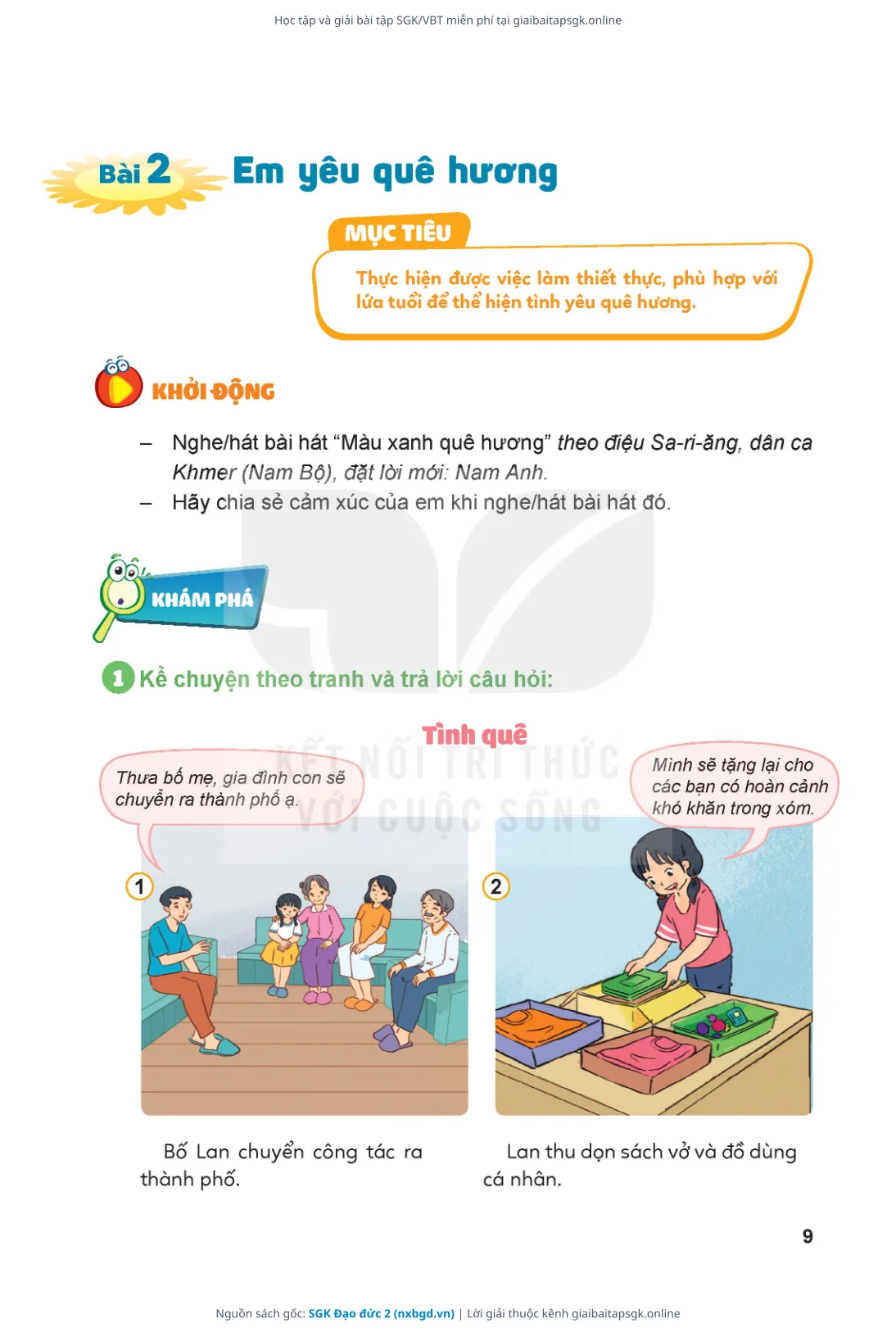 Trang 10 sách giáo khoa SGK Đạo đức 2 thu nhỏ