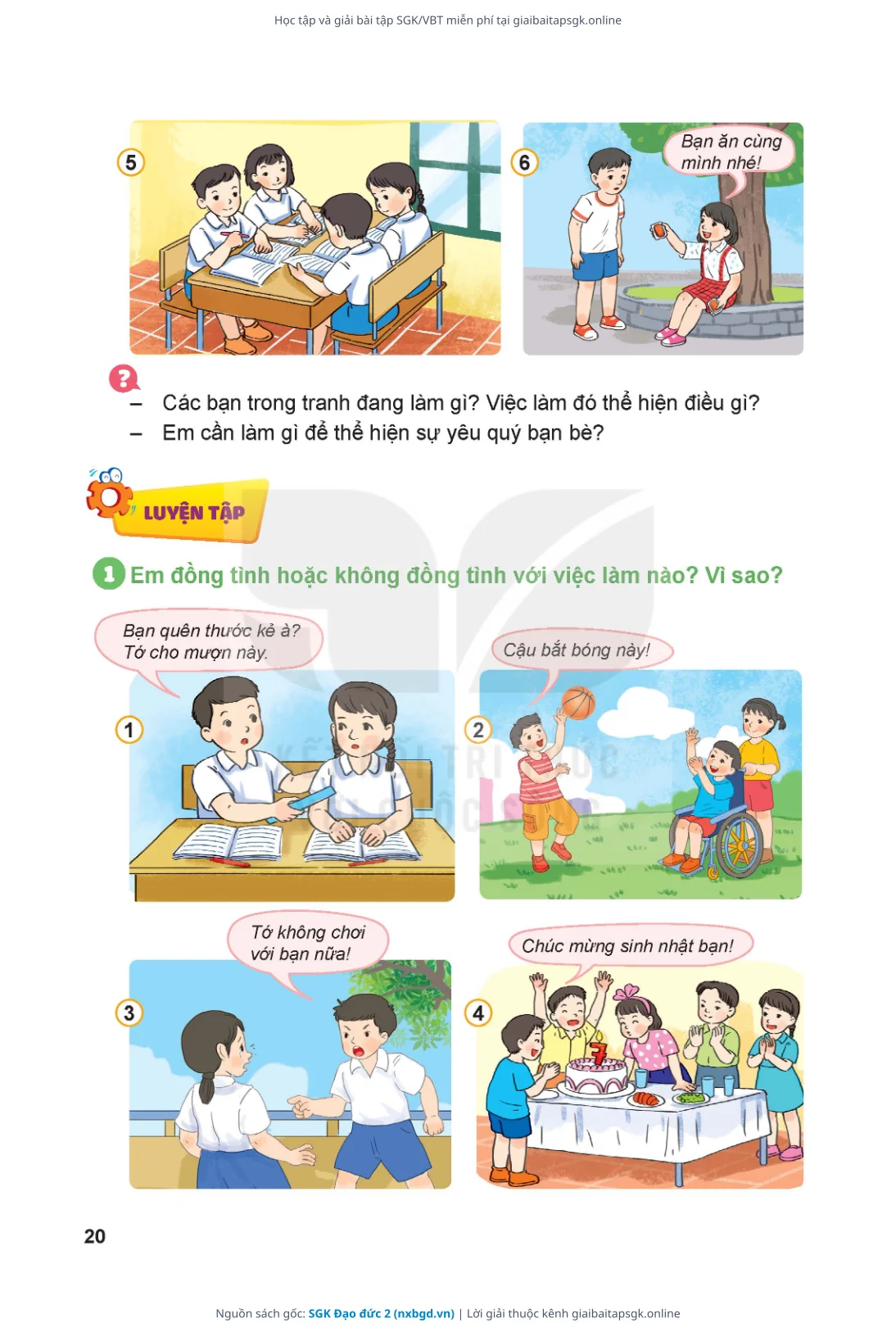 Trang 21 sách giáo khoa SGK Đạo đức 2 thu nhỏ