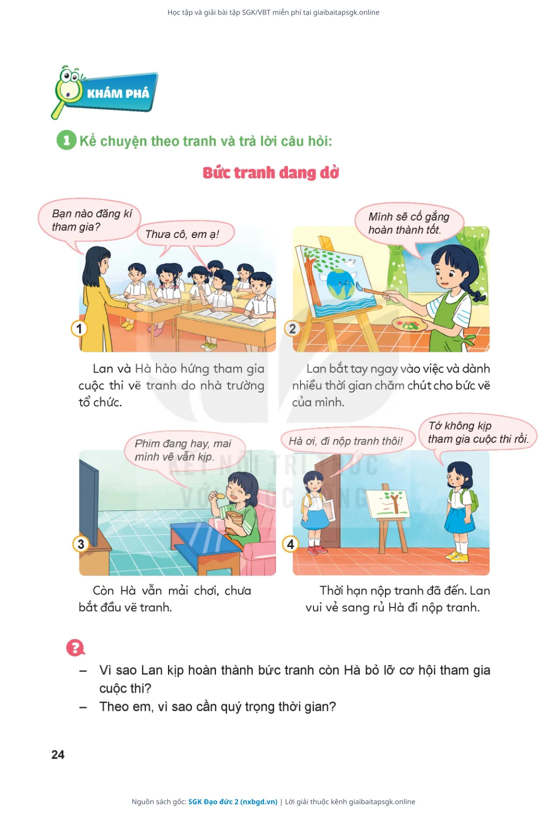 Trang 25 sách giáo khoa SGK Đạo đức 2 thu nhỏ