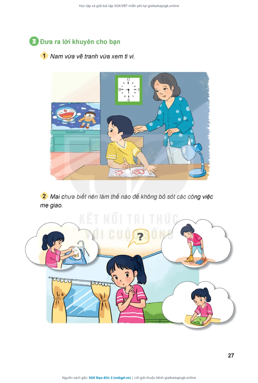 Trang 28 sách giáo khoa SGK Đạo đức 2 thu nhỏ