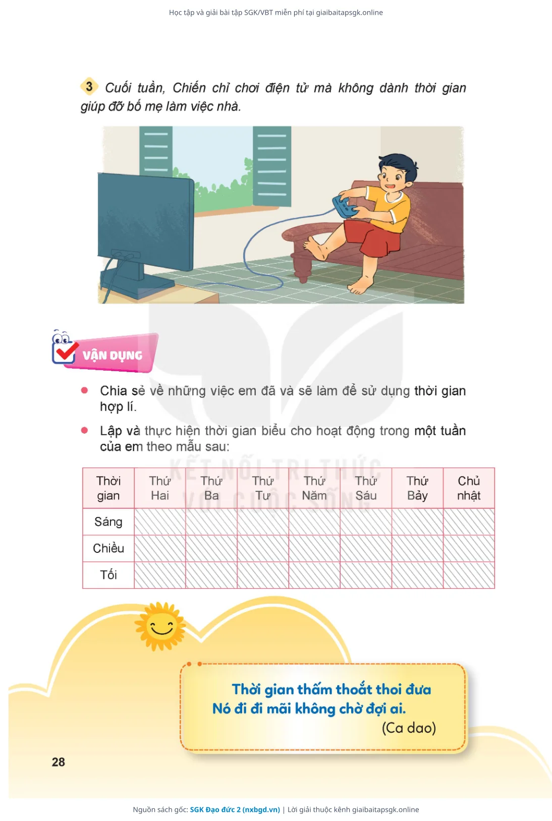 Trang 29 sách giáo khoa SGK Đạo đức 2 thu nhỏ