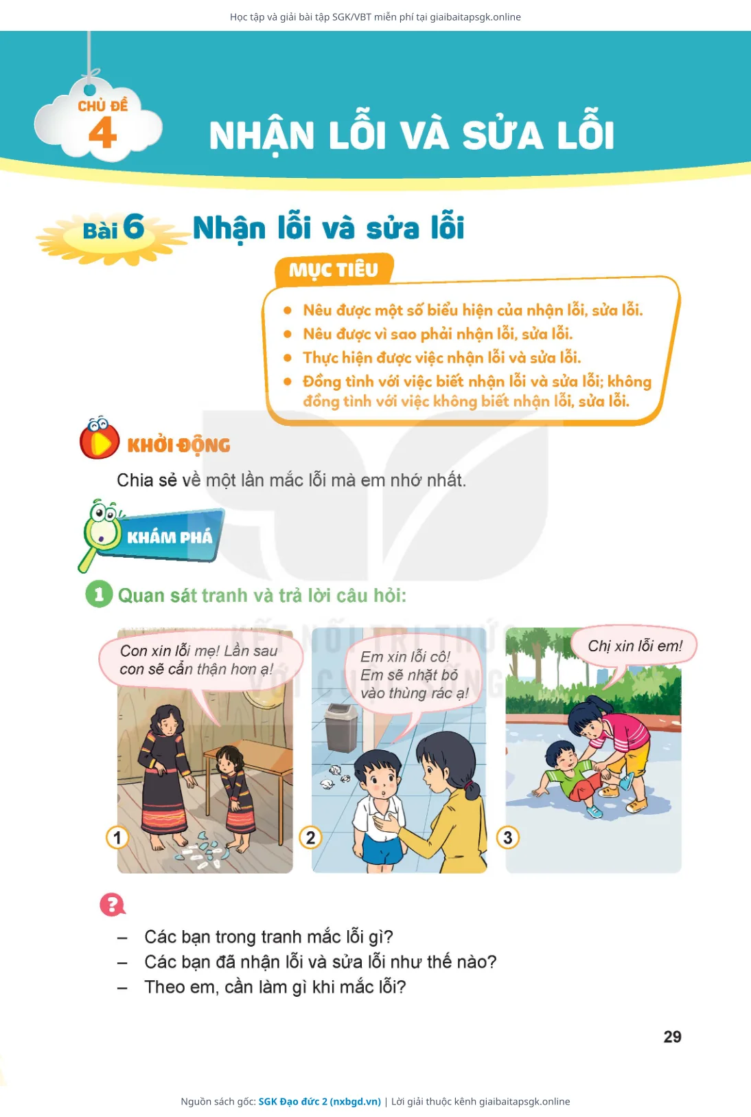 Trang 30 sách giáo khoa SGK Đạo đức 2 thu nhỏ