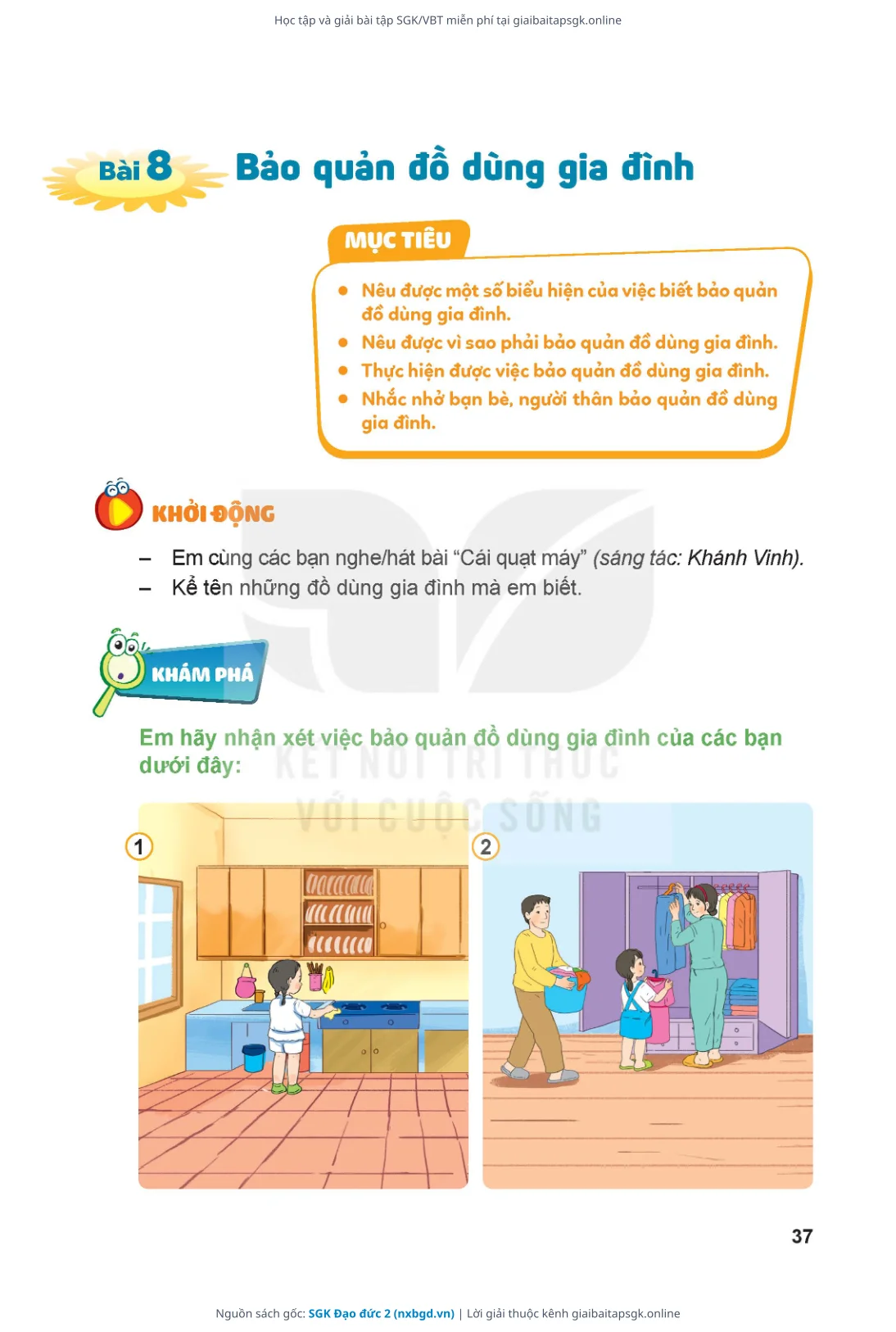 Trang 38 sách giáo khoa SGK Đạo đức 2 thu nhỏ