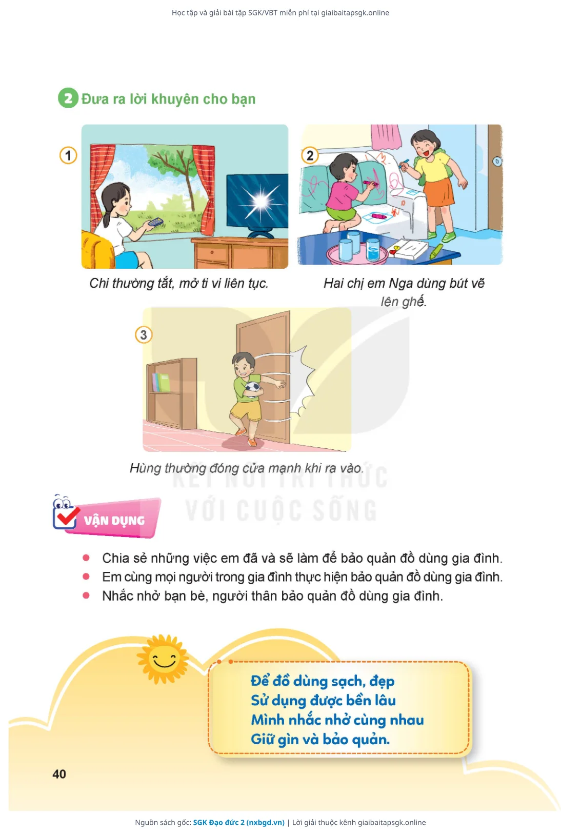 Trang 41 sách giáo khoa SGK Đạo đức 2 thu nhỏ