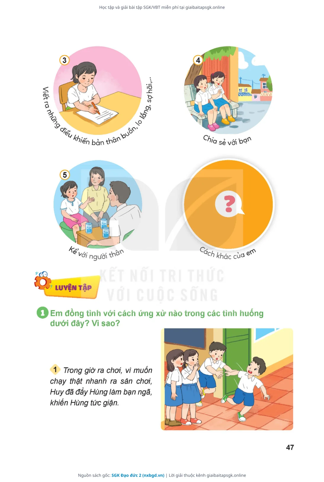 Trang 48 sách giáo khoa SGK Đạo đức 2 thu nhỏ
