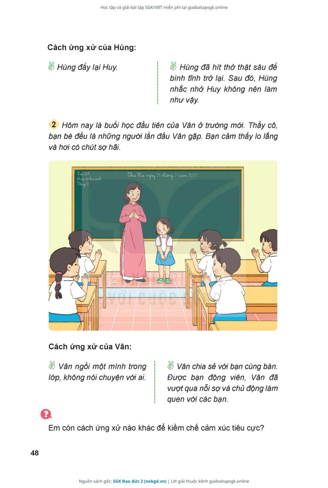 Trang 49 sách giáo khoa SGK Đạo đức 2 thu nhỏ