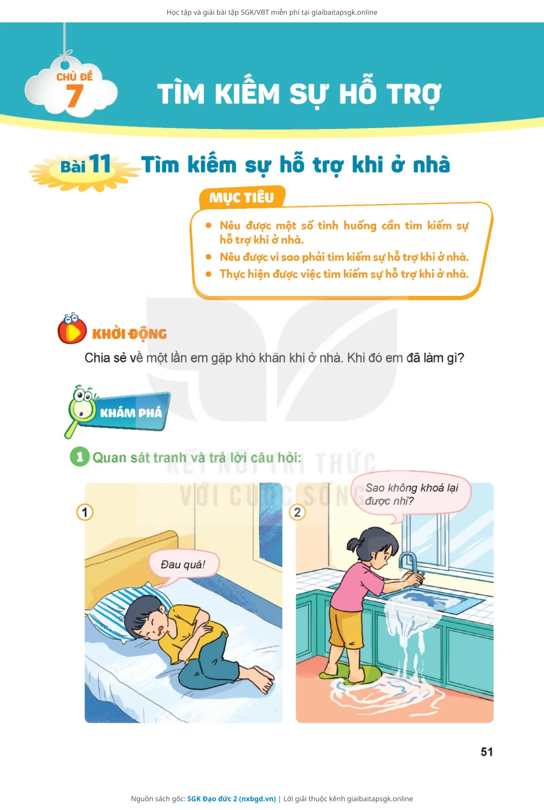 Trang 52 sách giáo khoa SGK Đạo đức 2 thu nhỏ