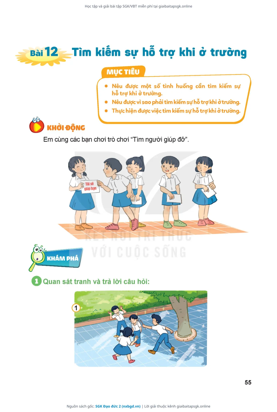 Trang 56 sách giáo khoa SGK Đạo đức 2 thu nhỏ