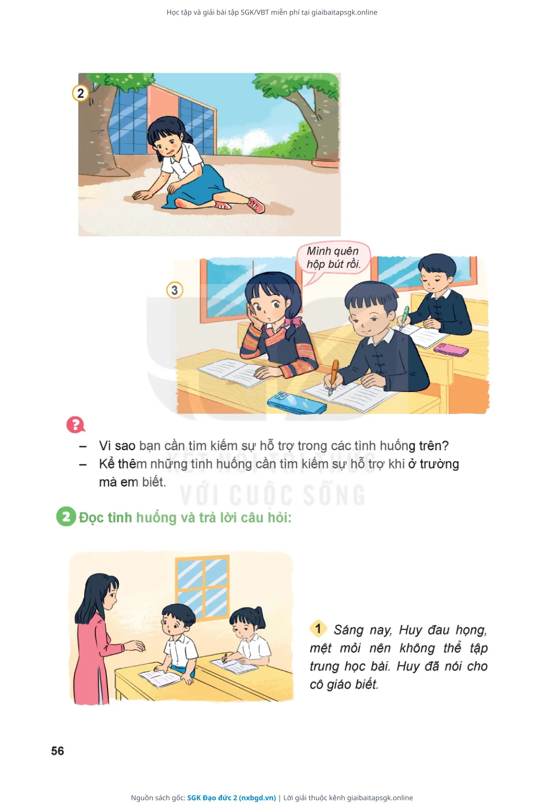 Trang 57 sách giáo khoa SGK Đạo đức 2 thu nhỏ