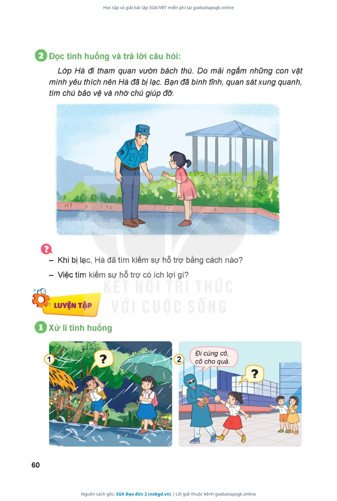Trang 61 sách giáo khoa SGK Đạo đức 2 thu nhỏ