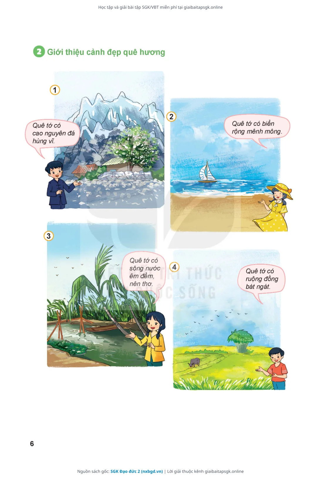 Trang 7 sách giáo khoa SGK Đạo đức 2 thu nhỏ