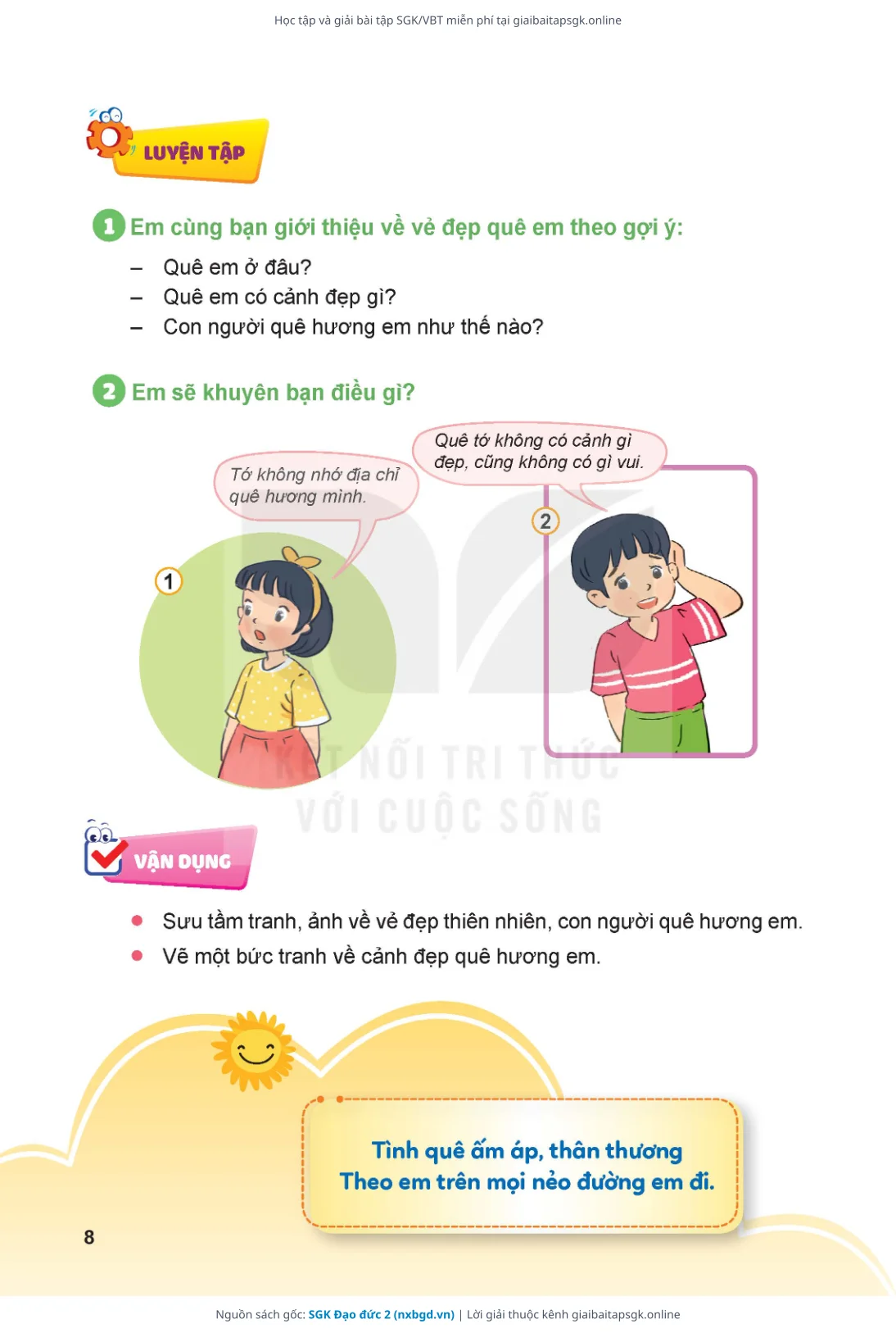 Trang 9 sách giáo khoa SGK Đạo đức 2 thu nhỏ