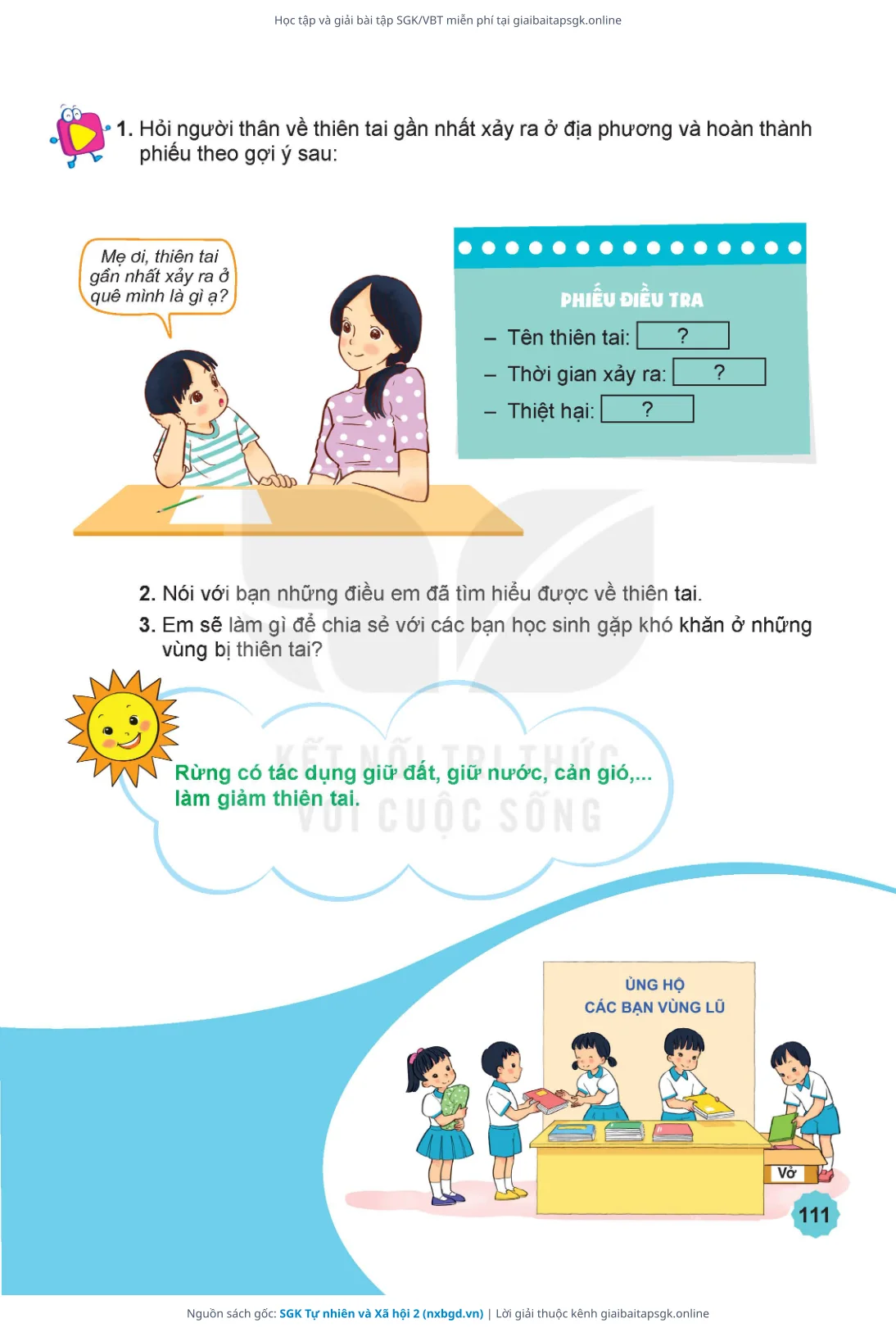 Trang 112 sách giáo khoa SGK Tự nhiên và Xã hội 2 thu nhỏ