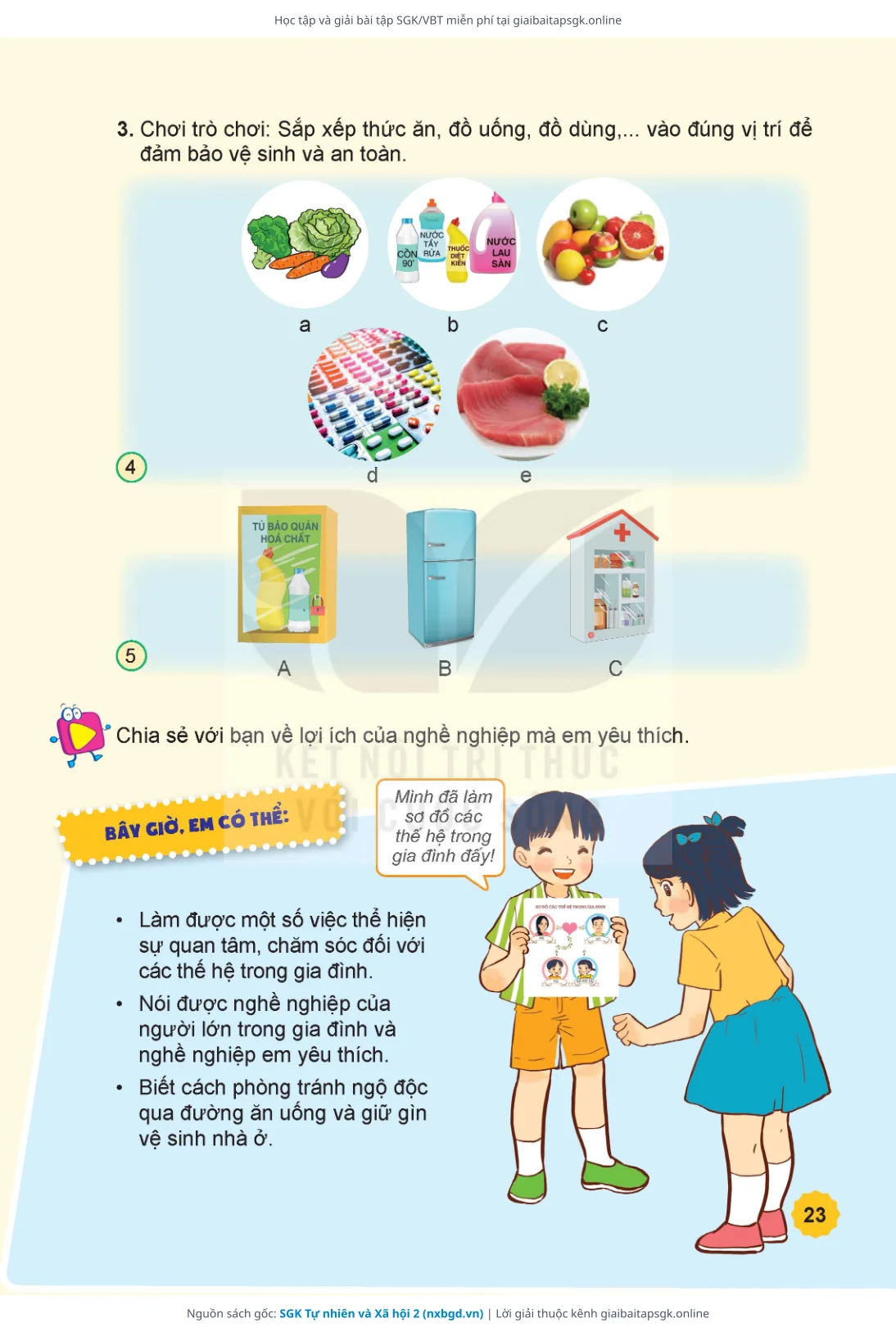 Trang 24 sách giáo khoa SGK Tự nhiên và Xã hội 2 thu nhỏ