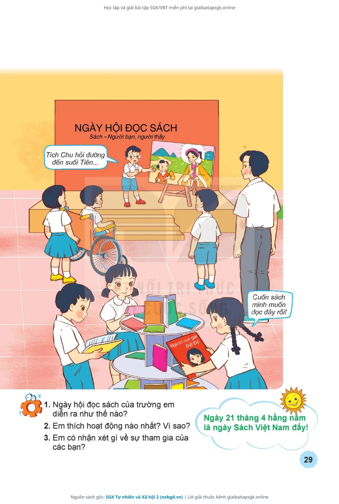 Trang 30 sách giáo khoa SGK Tự nhiên và Xã hội 2 thu nhỏ