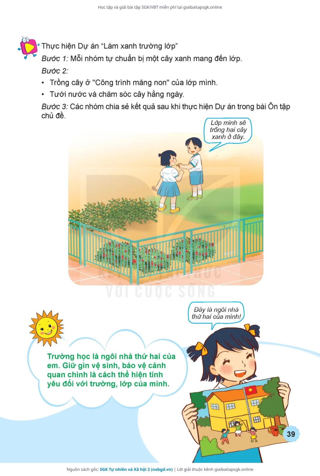 Trang 40 sách giáo khoa SGK Tự nhiên và Xã hội 2 thu nhỏ