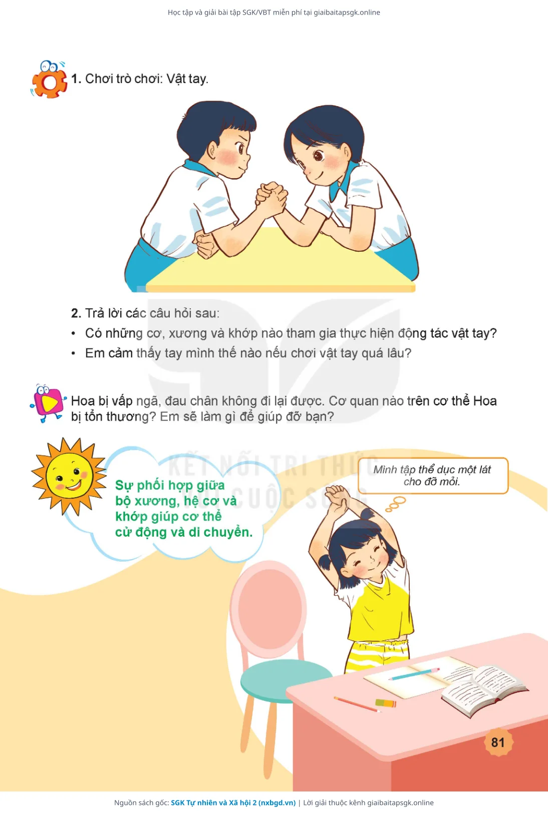 Trang 82 sách giáo khoa SGK Tự nhiên và Xã hội 2 thu nhỏ