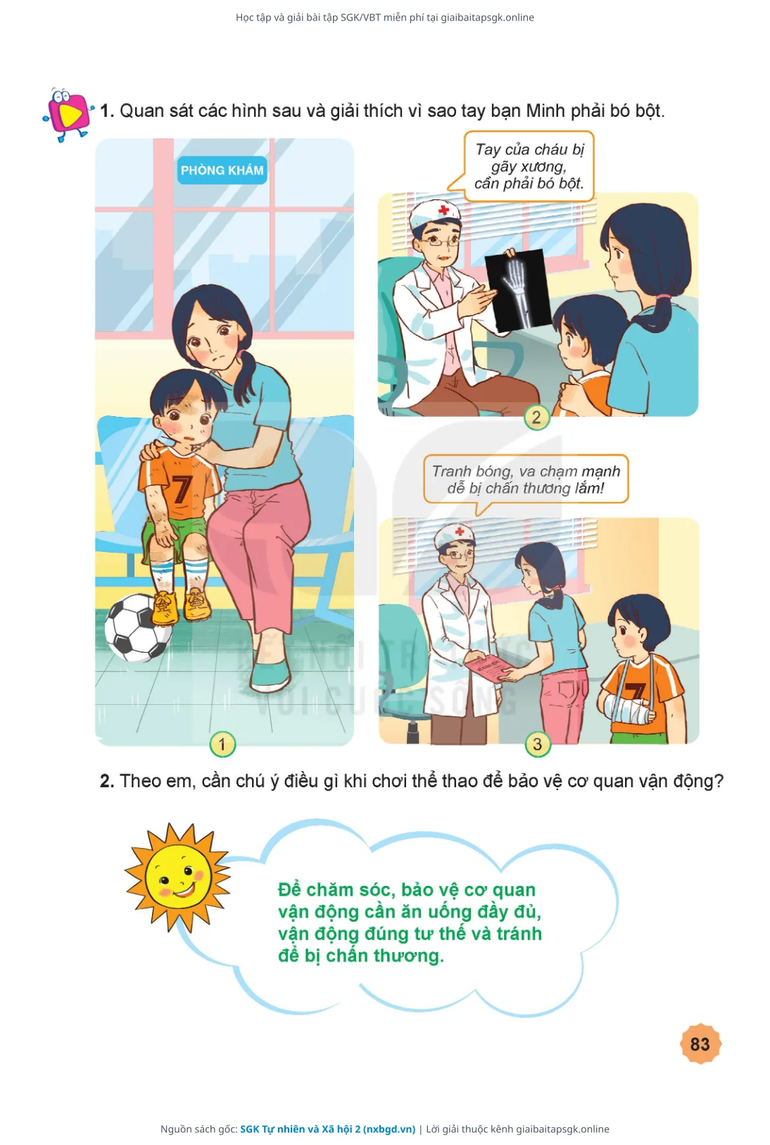Trang 84 sách giáo khoa SGK Tự nhiên và Xã hội 2 thu nhỏ