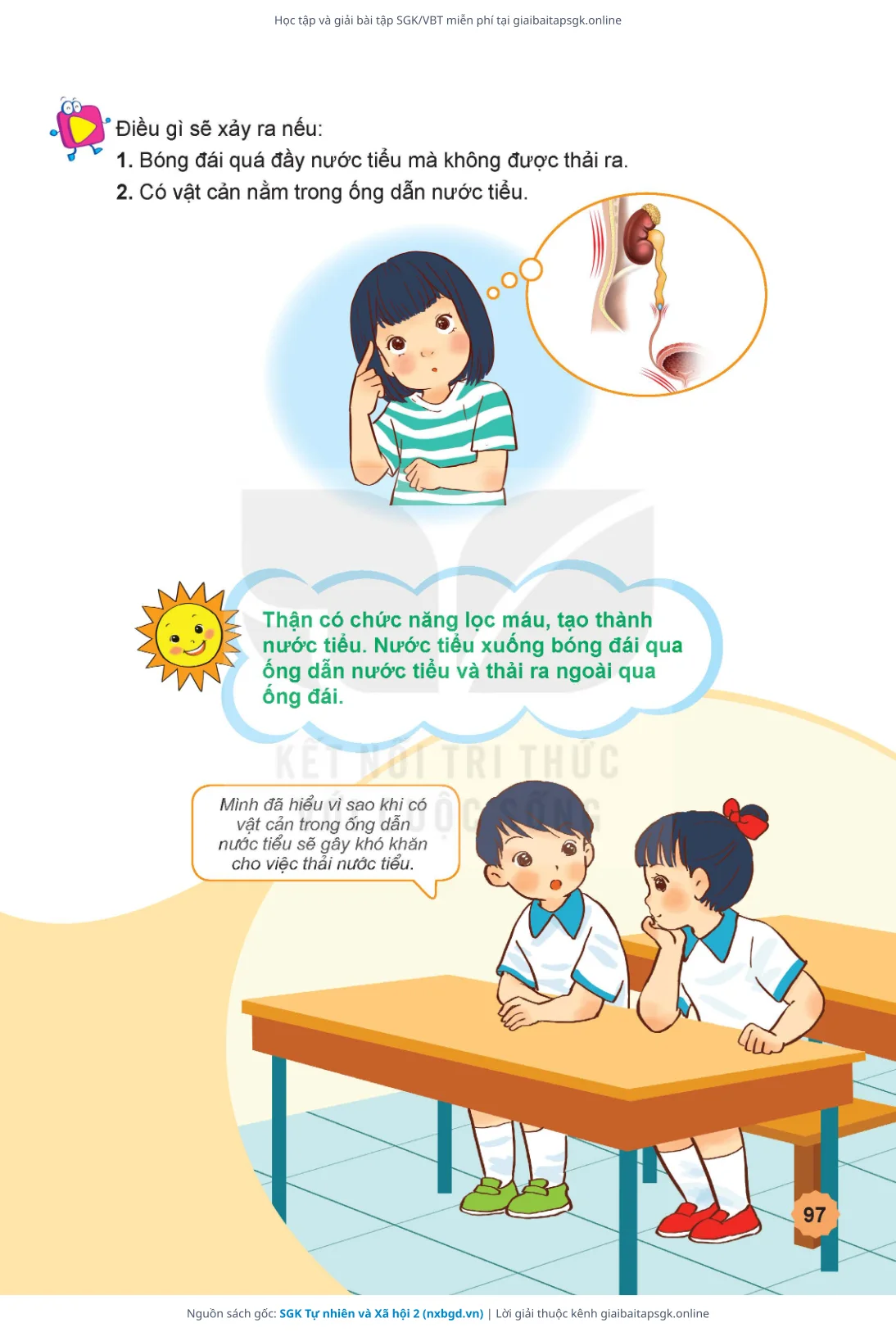 Trang 98 sách giáo khoa SGK Tự nhiên và Xã hội 2 thu nhỏ