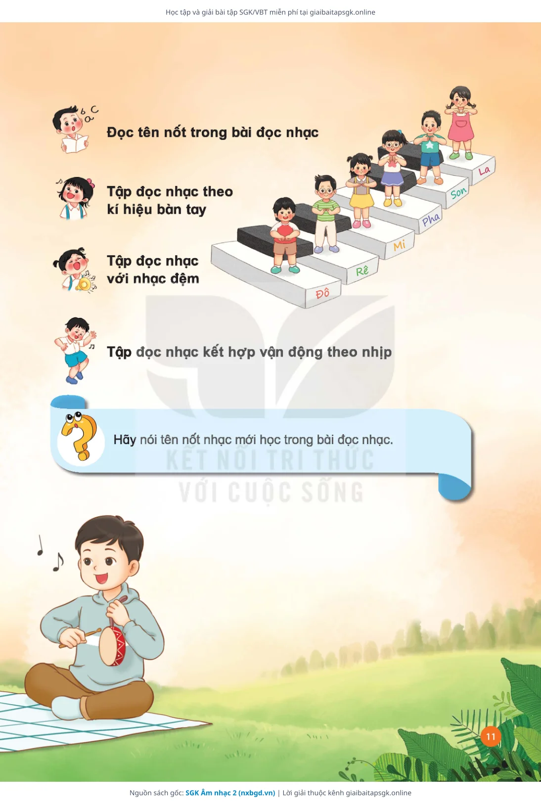 Trang 12 sách giáo khoa SGK Âm nhạc 2 thu nhỏ