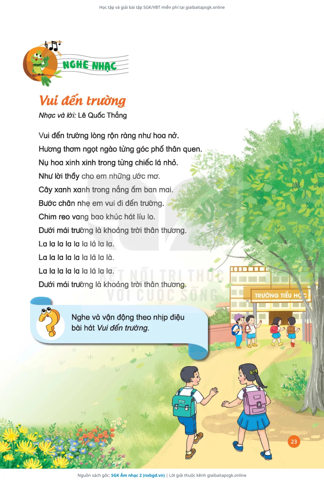 Trang 24 sách giáo khoa SGK Âm nhạc 2 thu nhỏ