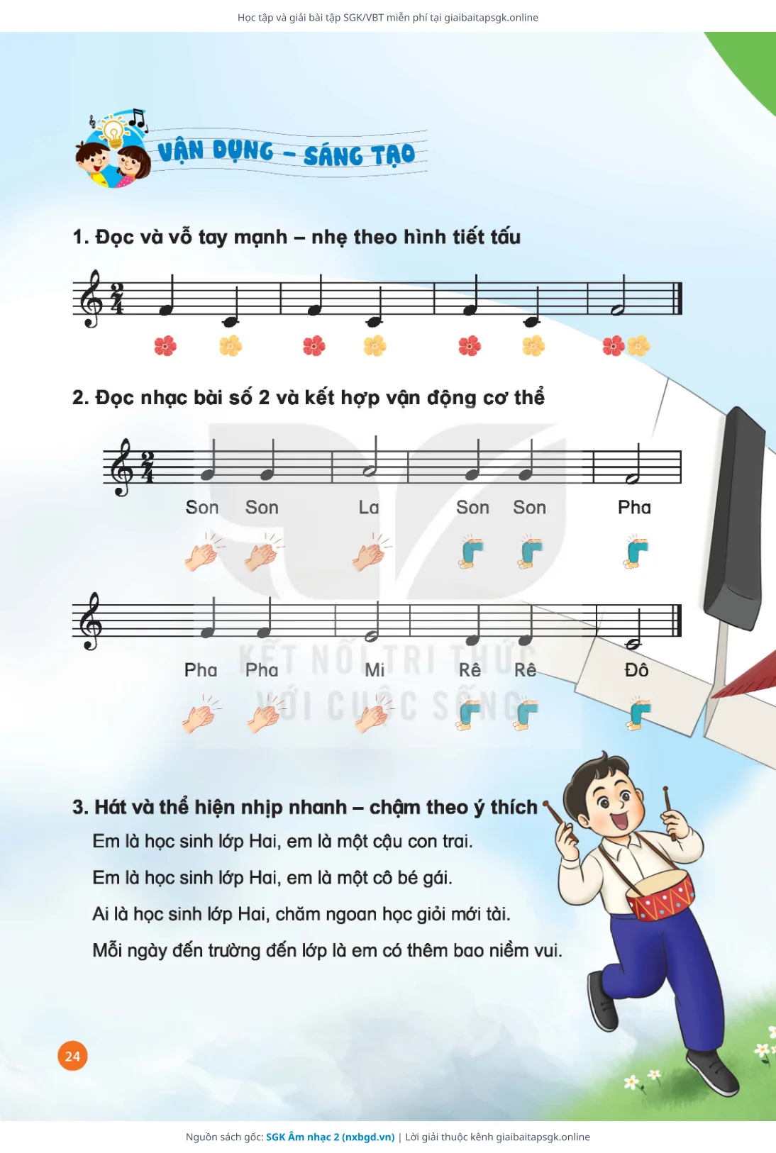 Trang 25 sách giáo khoa SGK Âm nhạc 2 thu nhỏ