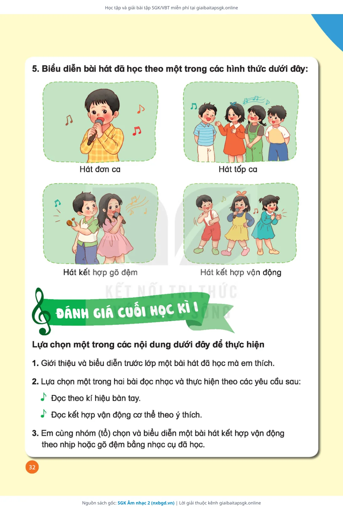 Trang 33 sách giáo khoa SGK Âm nhạc 2 thu nhỏ
