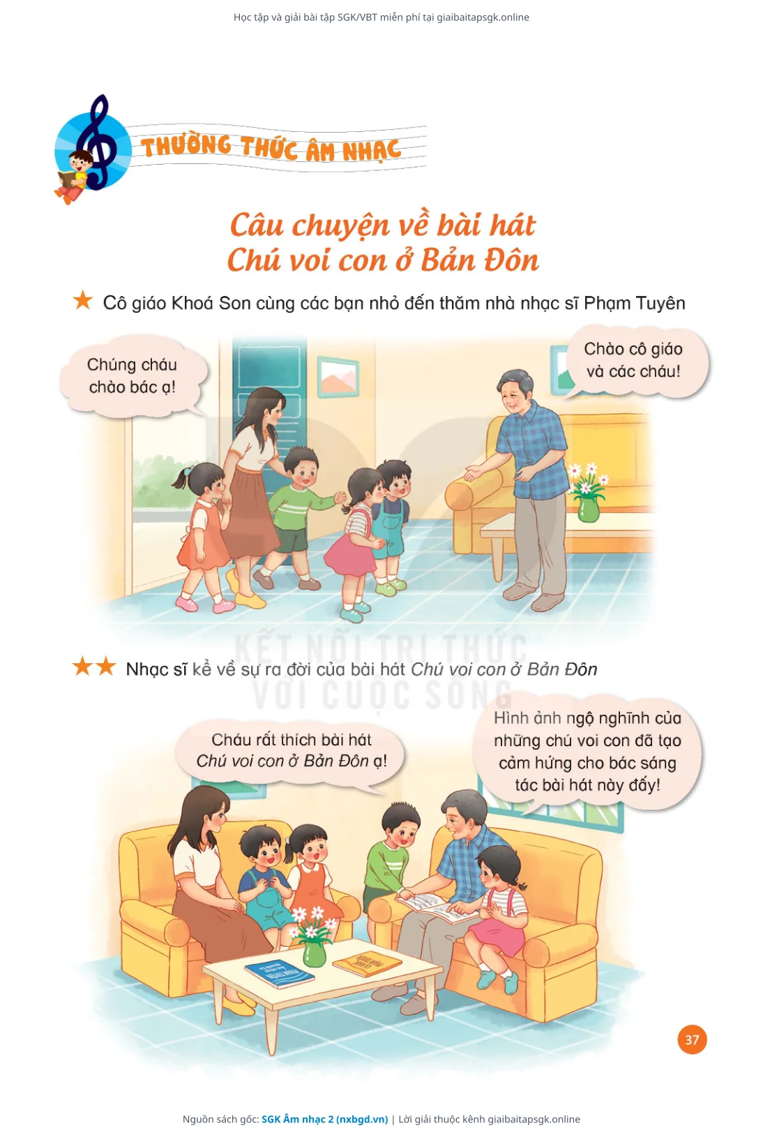 Trang 38 sách giáo khoa SGK Âm nhạc 2 thu nhỏ
