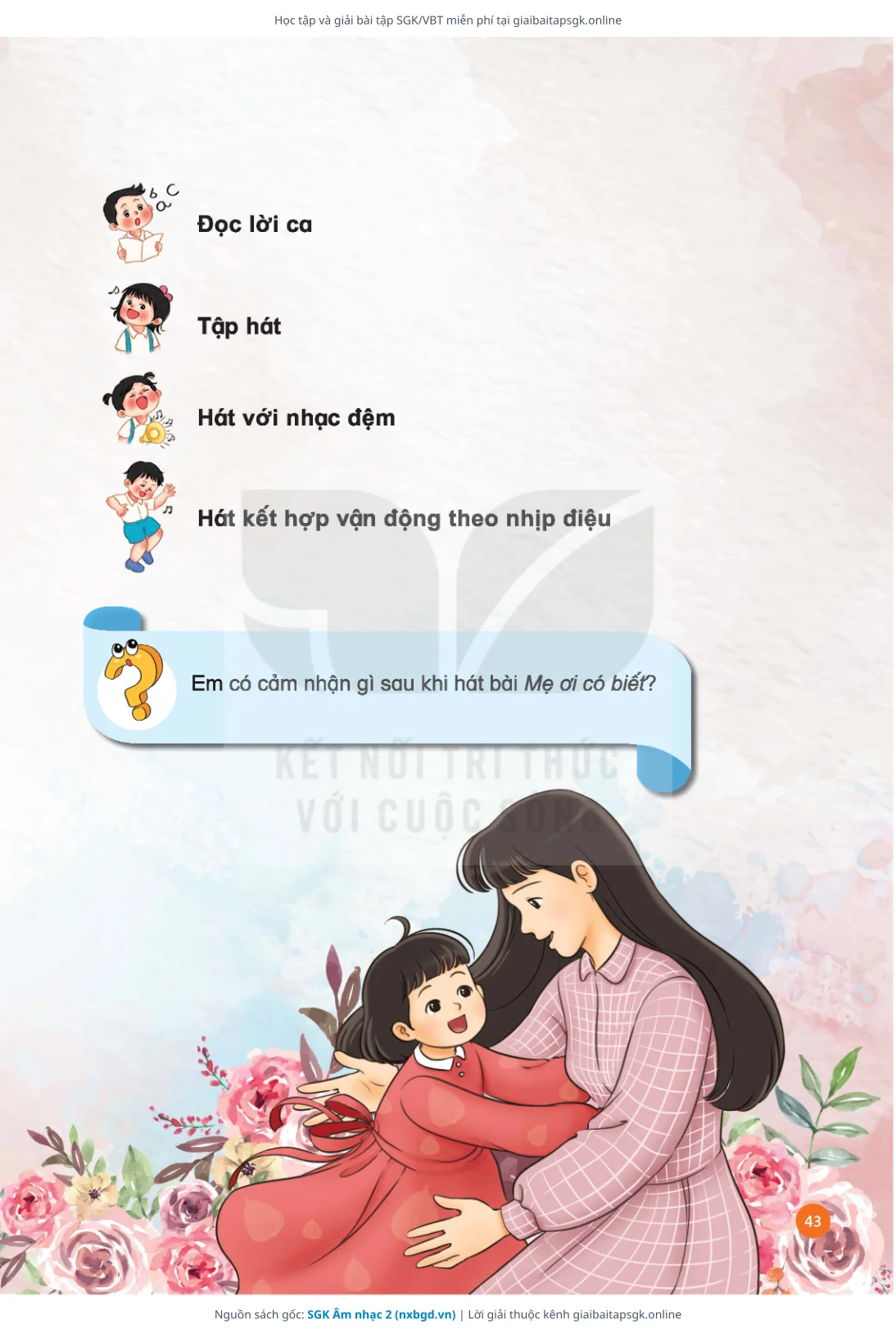 Trang 44 sách giáo khoa SGK Âm nhạc 2 thu nhỏ
