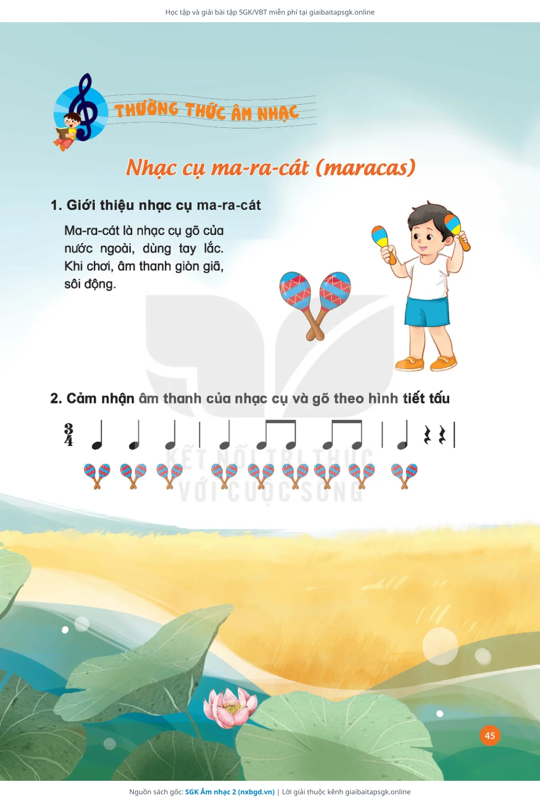 Trang 46 sách giáo khoa SGK Âm nhạc 2 thu nhỏ