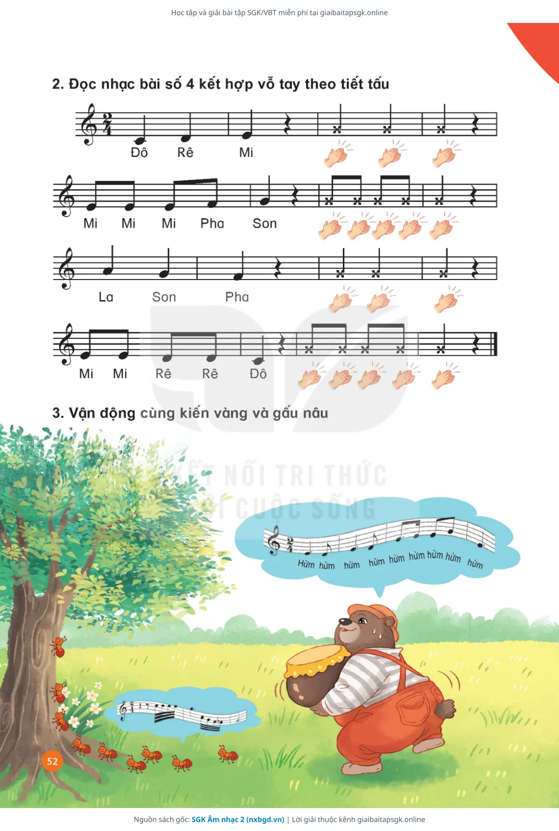 Trang 53 sách giáo khoa SGK Âm nhạc 2 thu nhỏ