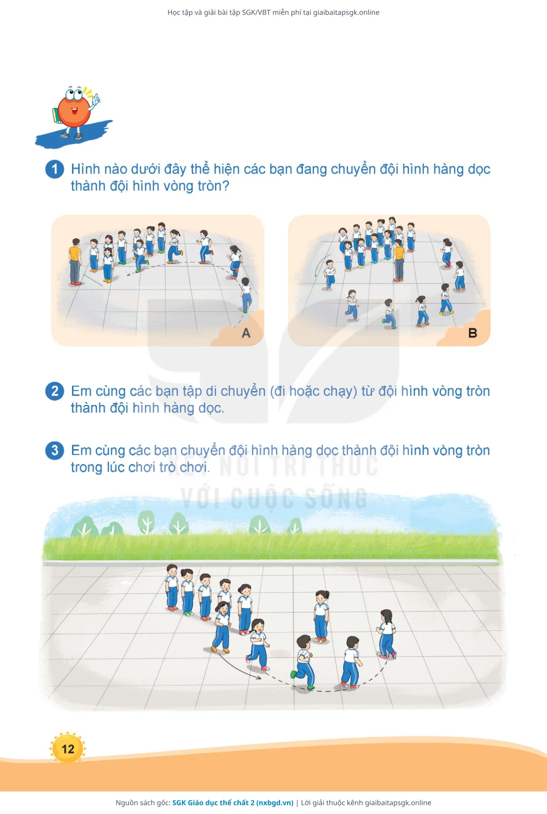 Trang 13 sách giáo khoa SGK Giáo dục thể chất 2 thu nhỏ