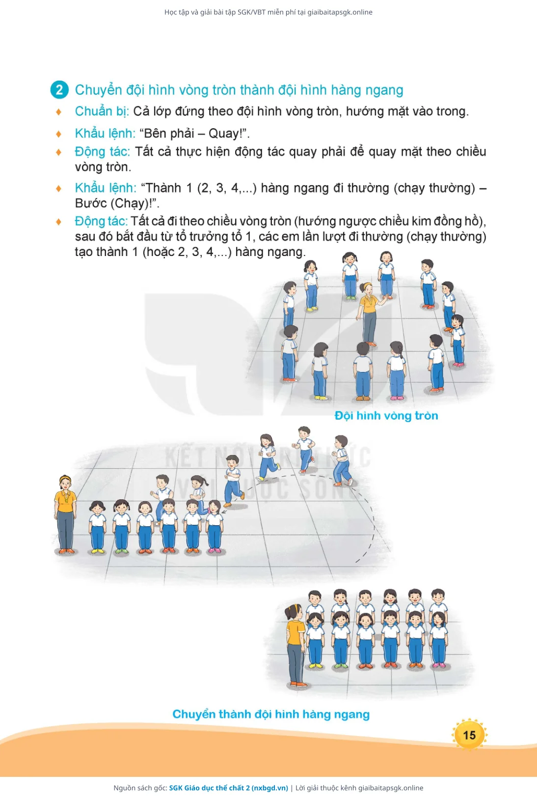 Trang 16 sách giáo khoa SGK Giáo dục thể chất 2 thu nhỏ