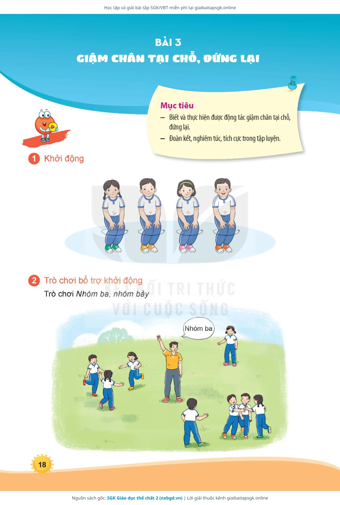 Trang 19 sách giáo khoa SGK Giáo dục thể chất 2 thu nhỏ