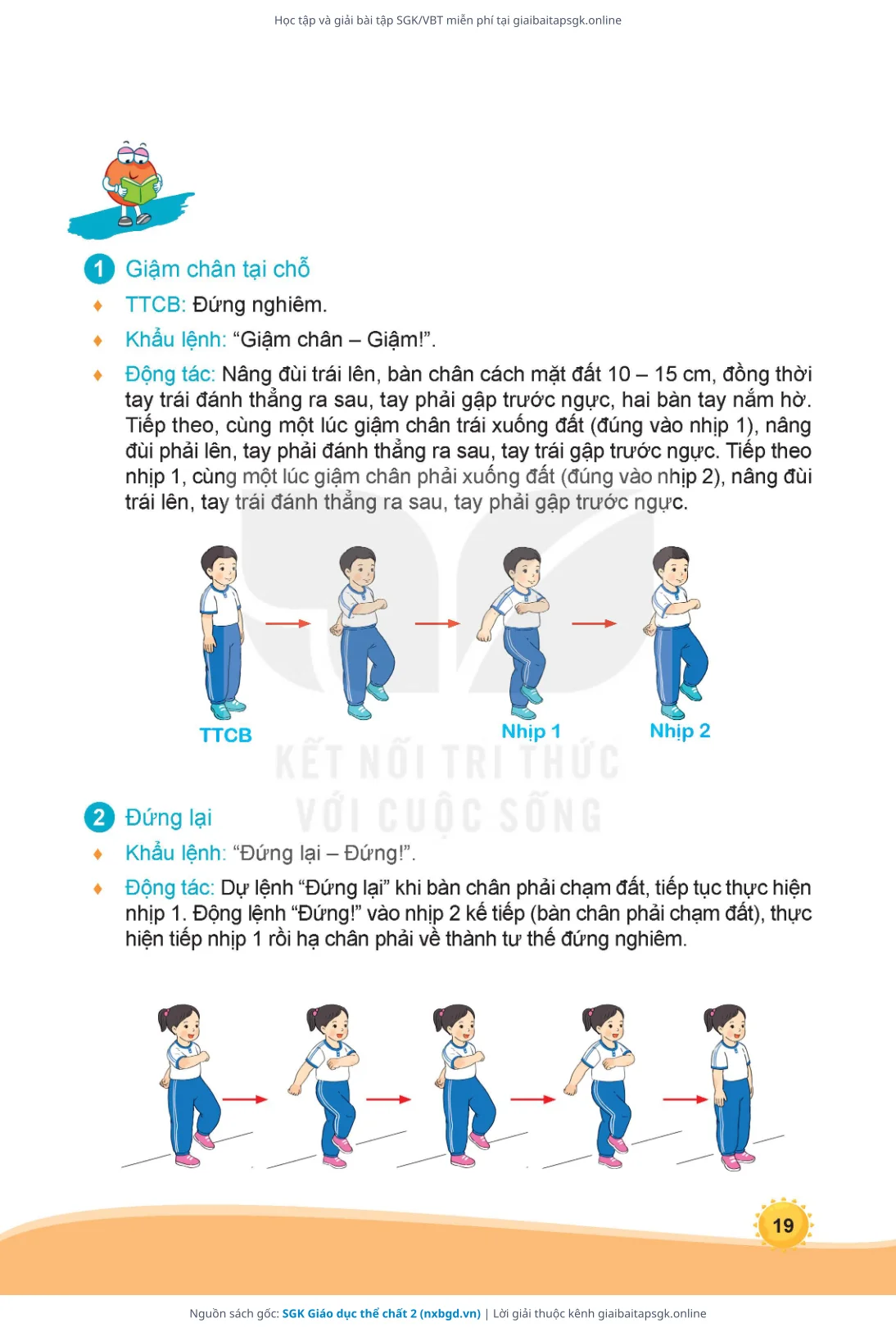 Trang 20 sách giáo khoa SGK Giáo dục thể chất 2 thu nhỏ
