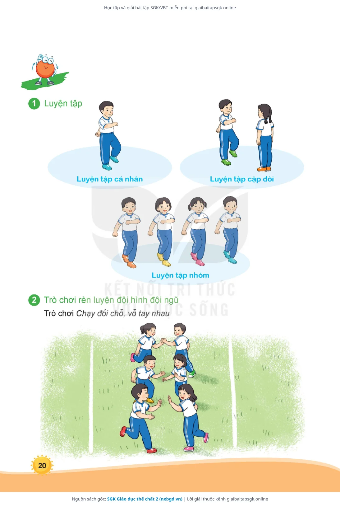 Trang 21 sách giáo khoa SGK Giáo dục thể chất 2 thu nhỏ