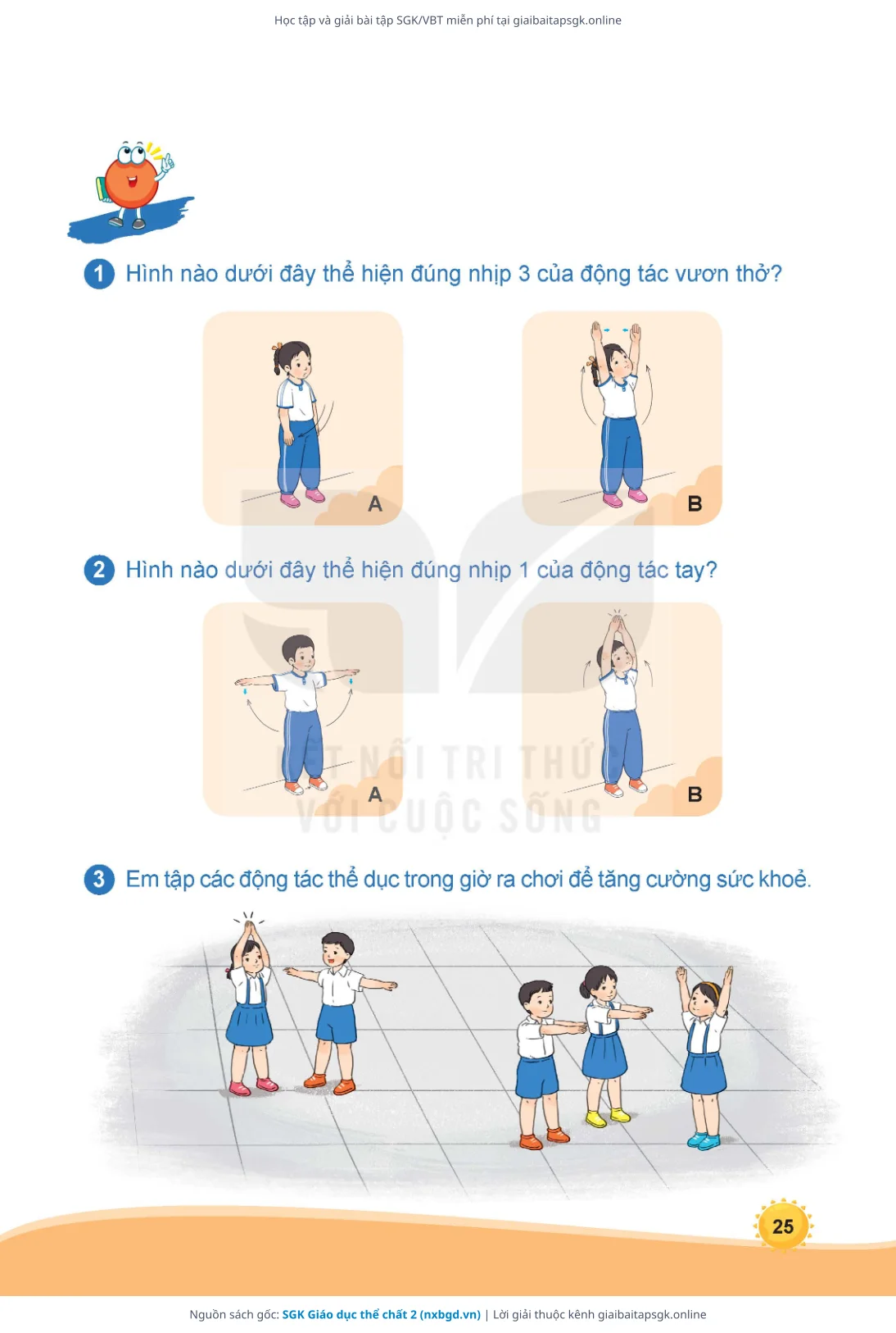 Trang 26 sách giáo khoa SGK Giáo dục thể chất 2 thu nhỏ