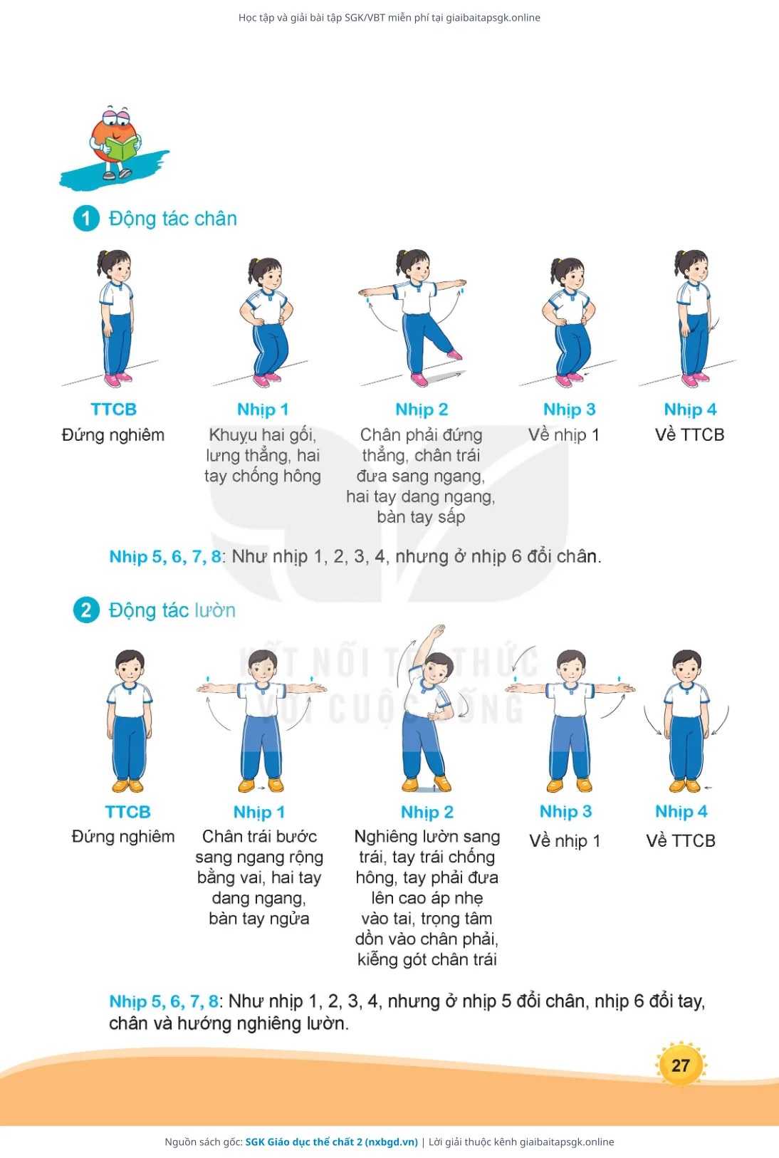 Trang 28 sách giáo khoa SGK Giáo dục thể chất 2 thu nhỏ