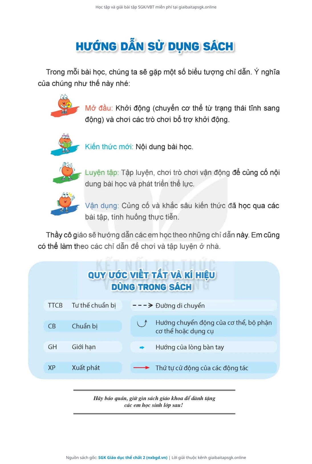 Trang 3 sách giáo khoa SGK Giáo dục thể chất 2 thu nhỏ
