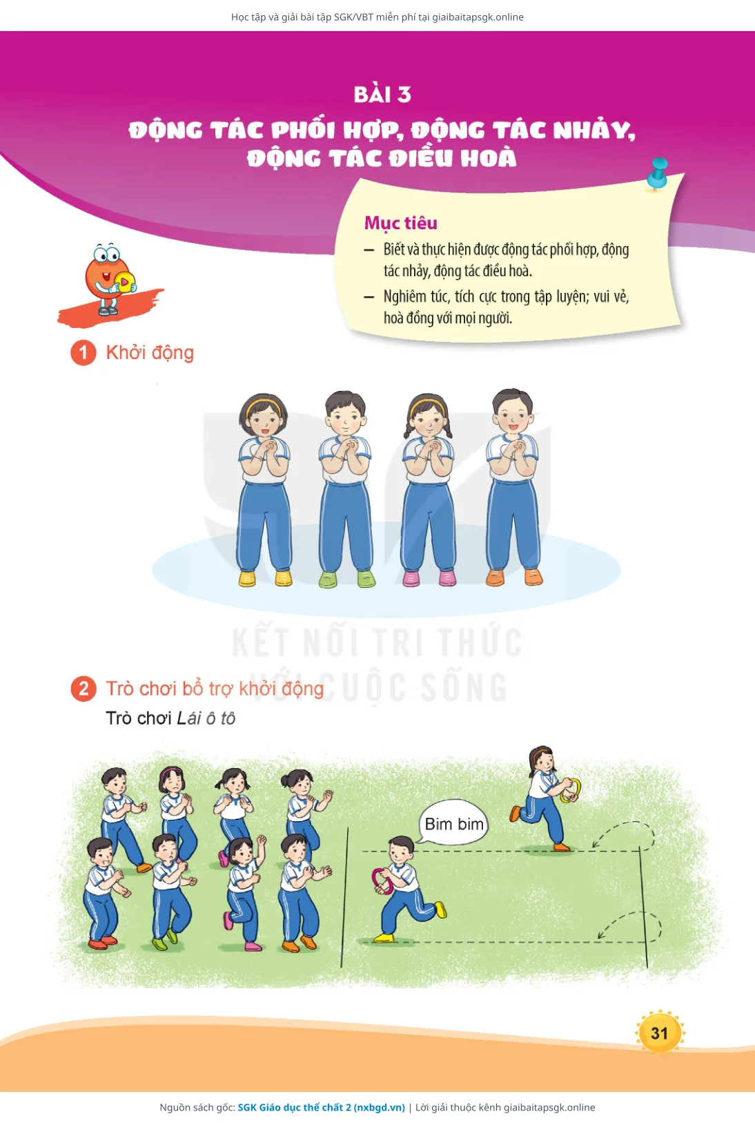 Trang 32 sách giáo khoa SGK Giáo dục thể chất 2 thu nhỏ