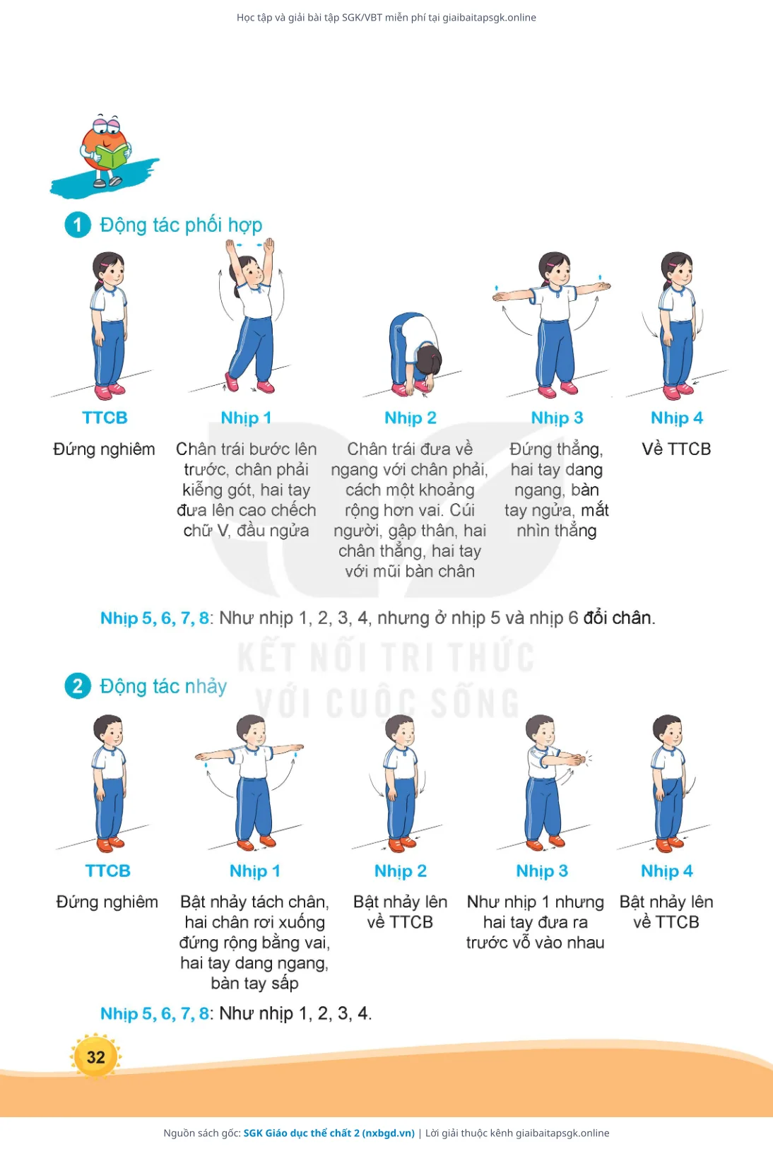 Trang 33 sách giáo khoa SGK Giáo dục thể chất 2 thu nhỏ